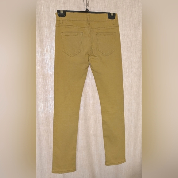 Fredd Marshall Distressed Skinny Jeans, boys size 12, khaki/tan color - Picture 3 of 6